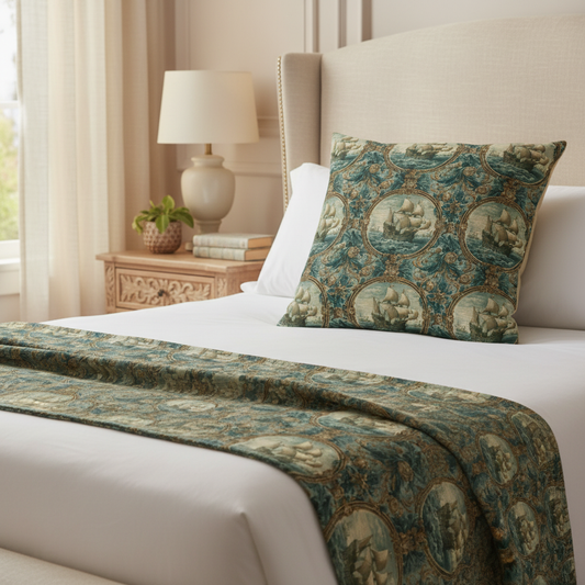 From Plain White to Extraordinary: Styling a Boy's Bedroom With the Caravella Baroque Sailing Collection